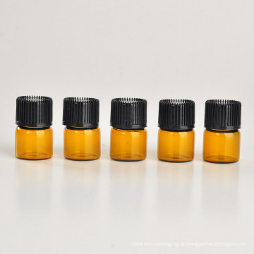 1ml Braunes Glas ätherisches Öl Flasche (NGB1141)